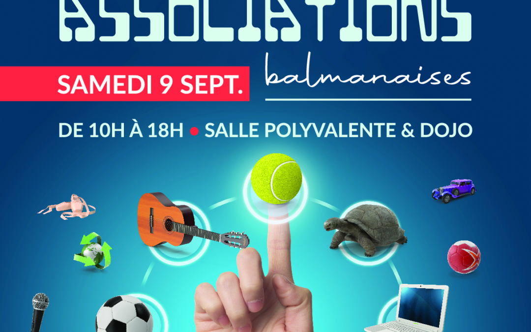 Samedi 9 septembre 2023 : Fête des Associations à Balma !
