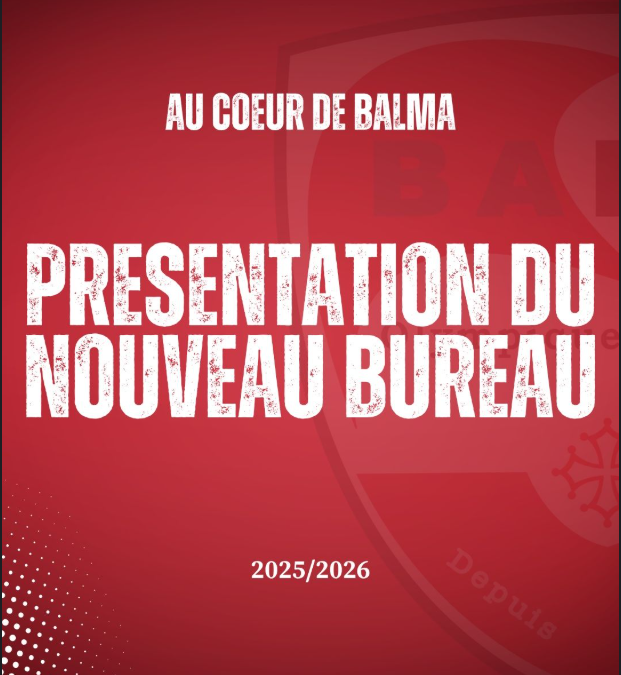 Nouveau bureau !